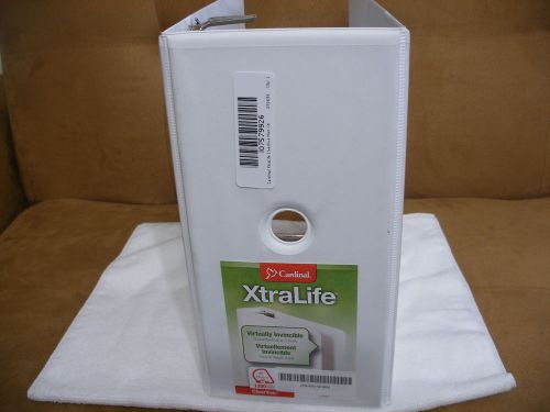 Cardinal xtralife clearvue non-stick locking slant-d ring binder, 6-inch capacit for sale