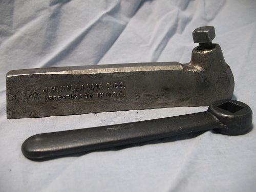 Williams metal lathe toolholder tool holder 1-s w wrench for south bend, logan for sale