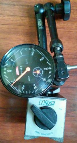 Noga Magnetic  Base with SPI, Dial indicator,  Used