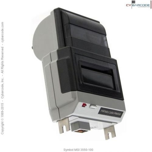 Symbol MSI 3550-100 Portable Data Printer with One Year Warranty