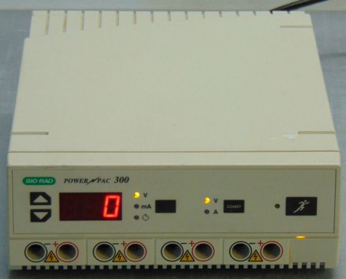 BIO-RAD PowerPac 300 Electrophoresis Power Supply 100-120 VAC