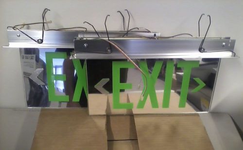Exit signs cooper lighting led (2) for sale