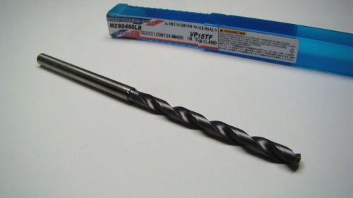 MITSUBISHI Carbide Coolant Drill 4.6mm 0.1811&#034; 140 Deg MZS0460LB VP15TF [1985]