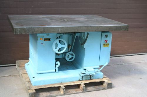 Shaper, tilting table, spindle,  Orton 40 x 60&#034;, 7.5 HP, TESTED