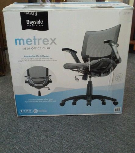 Bayside Furnishings Metrex Mesh Office Chair w/Adjustable Arms- CORC7