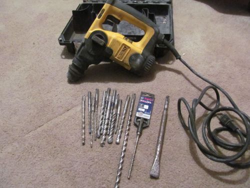 DeWALT D25303 Corded  Rotary Hammer Drill Heavy Duty , BITS INCLUDED