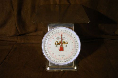 Cabelas 44lb 2oz Stainless Steel Dial Meat Scale Hunting Food Processing &amp; Prep