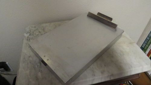 Saunders Cm8512 Letter Aluminum Silver Finish Clipboard Storage 00228