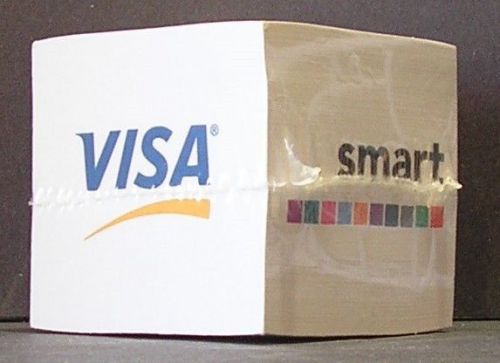 Visa smart Promotional Post-it Notes Unopened 2-1/8 by 2-1/8 inches Size