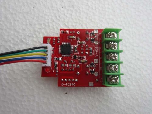 Single-phase SCR trigger board, SCR-A with MTC regulator, thermostat, speed