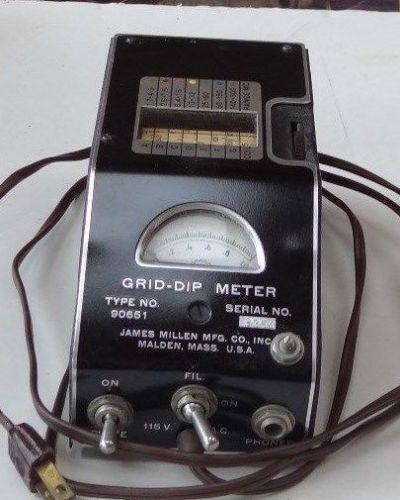 James Millen 90651 Grip-Dip Ham Radio Tuning Meter