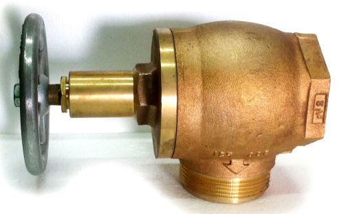 Powhatan 18-157, angle fire hose valve - 500 psi new york city board of standard for sale