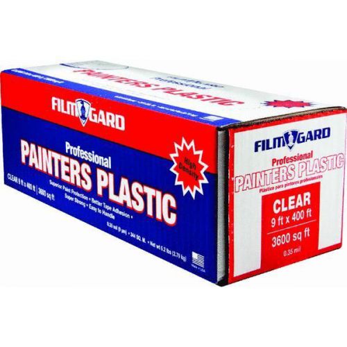 Berry Plastics 626260 High-Density Painters Plastic Sheeting 9&#039; x 400&#039;