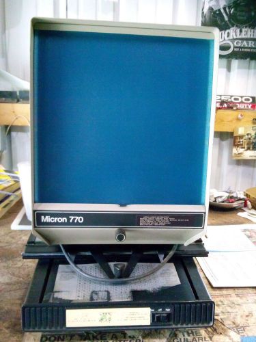 Micron 770 Microfiche reader
