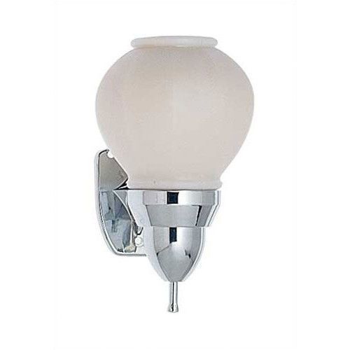 16 oz. Push-Up Type Soap Dispenser with White Polyethylene Globe