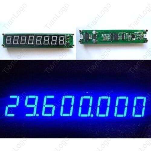 0.1-60MHz 20MHz~ 2.4GHz RF Singal Frequency Counter Meter LED display module BLU