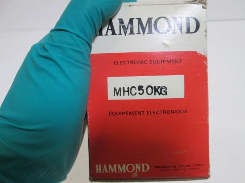 HAMMOND TRANSFORMER MHC50KG *NEW IN BOX*
