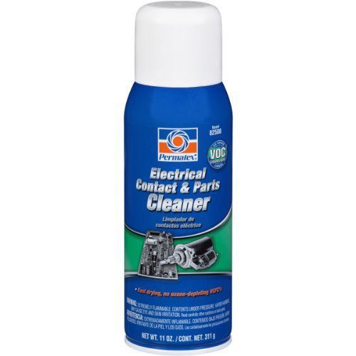 Permatex 82588-12PK Electrical Contact and Parts Cleaner - 11 oz.  (Pack of 12)
