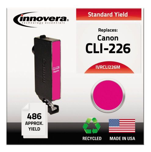 Innovera Compatible Remanufactured 4548B001 CLI 226M Ink 486 Page Yield Magenta