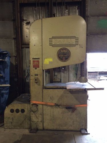 36&#034; Doall Vertical Band Saw Model 36-R