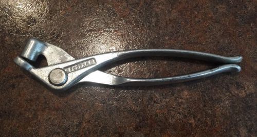 Monogram Plier Tool For Clamps Used In Aerospace Aviation