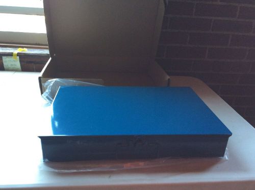 Barnes 102-04, 24 Large Metal Compartment Box, Blue, New, Free Shipping, $PA$