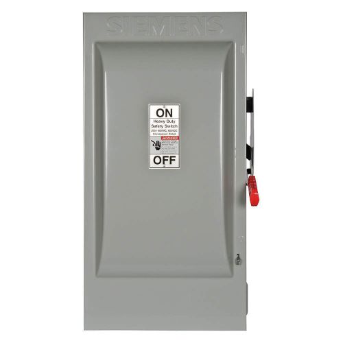 Siemens Safety Switch, 1 NEMA Enclosure Type, 200 Amps AC, FREE SHIPPING, $PA$