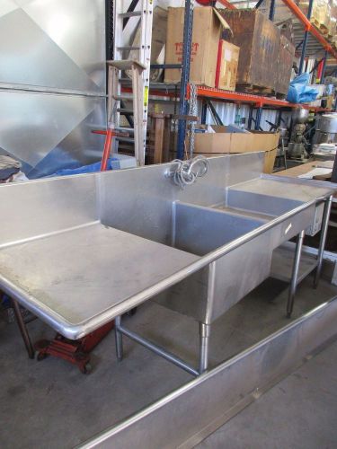 2 Sink Stainless steel Commercial Sink