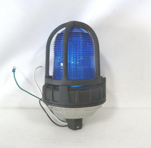 Federal signal corporation flashing led hazardous warning light - 191xl (blue) for sale