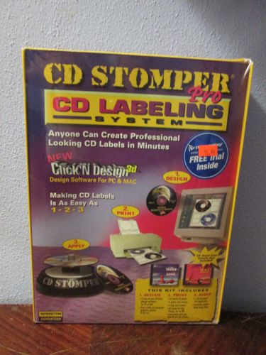 Avery CD Stomper Pro CD Labeling System 98107 NIB
