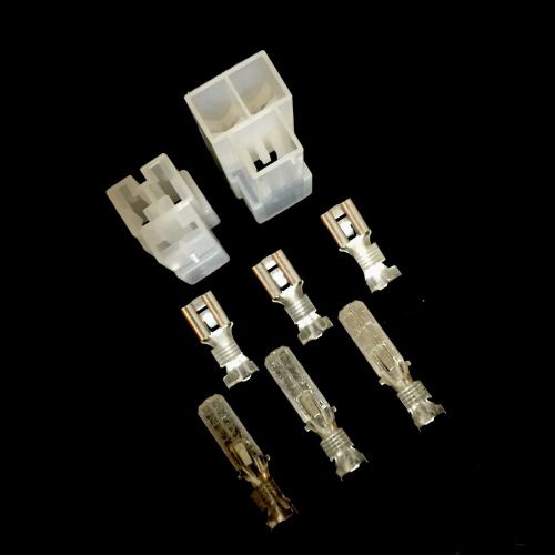 Kit-3 way faston term &amp; conn, ul, rohs, 8pcs, 6.3mm (.250), 14-10 awg, tin brass for sale