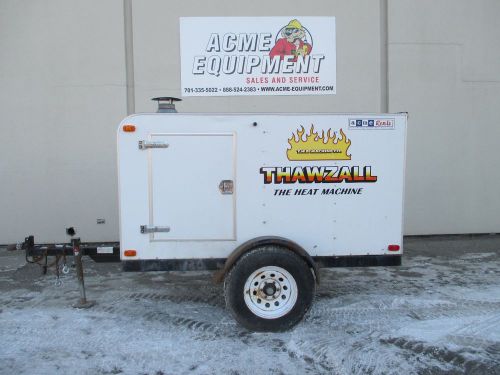 Used 2003 THAWZALL 2M Single Axle Towable Ground Thaw Heater # 7808
