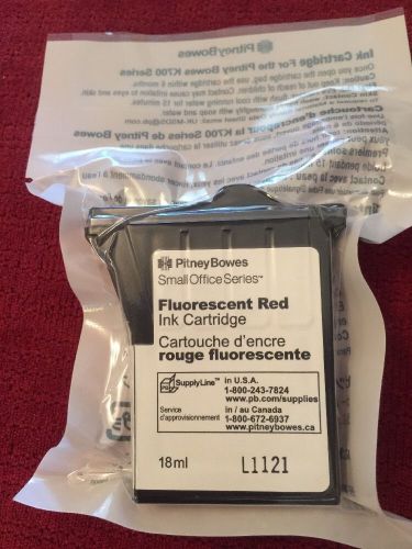 Pitney Bowes K700 Fluorescent Red Ink Cartridges