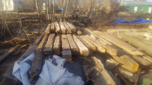 Barn wood beam - 200 LF Lot.  U Can Preview B 4 Bidding in Caladonia, WI
