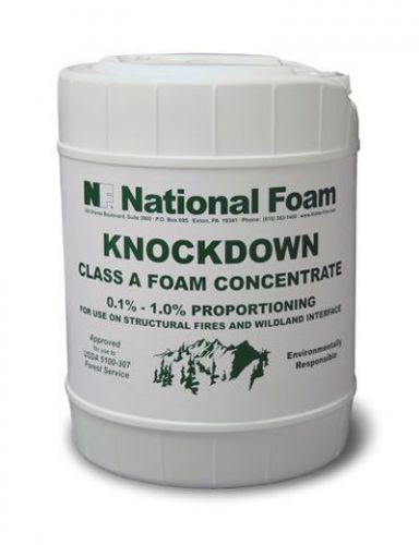 National foam knockdown 5 - gallon pail class a foam wildfire protection systems for sale