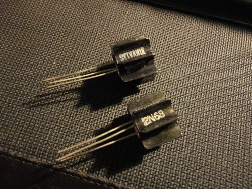 2PCS 2N68 GERMANIUM PNP TRANSISTOR