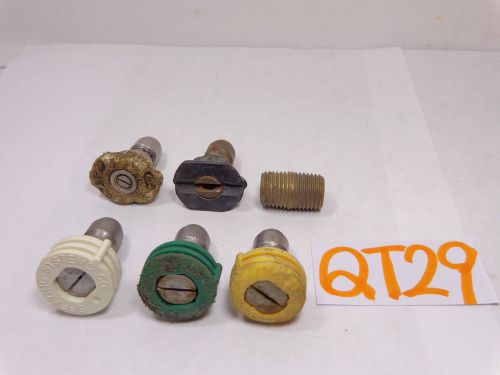 5 SPRAYING SYSTEMS CO. NOZZLE QUICK CONNECT MISC USED 4004-1503-2505-40035