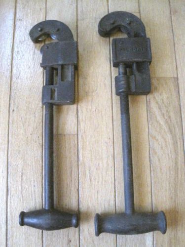 Lot of (2) Vintage Pipe/Tubing Cutters - Walworth &amp; Barnes