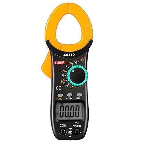 Elike elike 3266td 600a all-in-one auto-ranging 3999 digital clamp on meter &amp; for sale