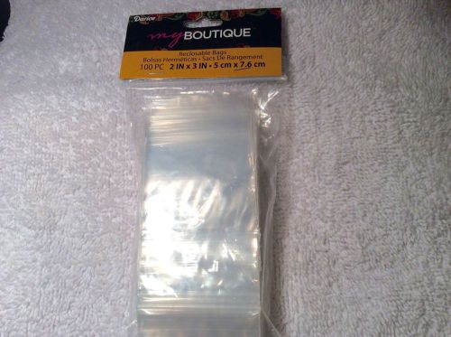 Re-Closable Bags, 100pk, For Beads, Jewelry, storage, Organizer.Clear Bags