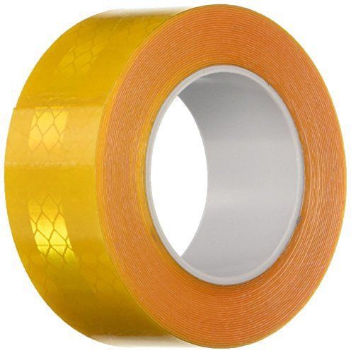 TapeCase 1&#034; width x 5yd length 1 roll, Converted from 3M 3271 Yellow Reflective