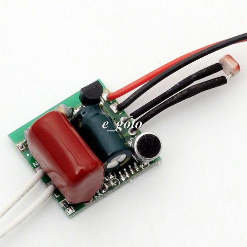 9W/12W Sound Light Control Drive Power Module Precise for Spherical Lamp