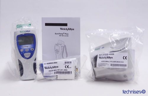 Welch Allyn SureTemp Plus 692 Thermometer + Wall Cradle (New)