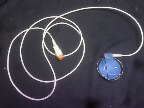 HP Philips Compatible TOCO Fetal Transducer M1355A w/Belt Wire ( M1350B ) Tested