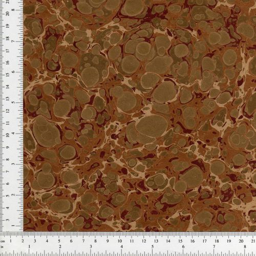 Hand marbled paper 60x86cm 24x34in book binding restoration conservation series for sale