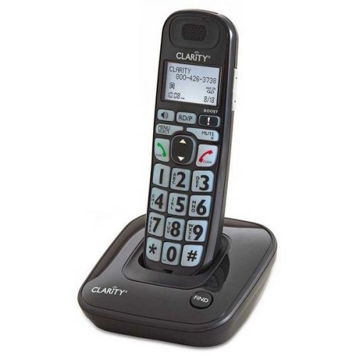 Clarity clarity-d703 black cordless amplified phone for sale