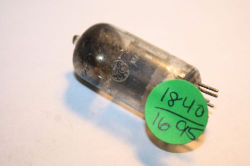 12AT7 GE VINTAGE TUBE WITH GREY PLATES - D GETTER -