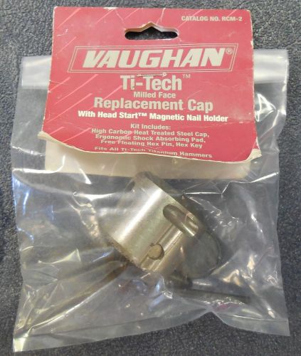 VAUGHAN RCM-2 Ti-Tech Milled Face Replacement Cap w/ Magnetic Nail Holder, NEW