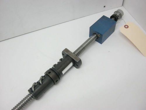 Precision Ball Screw 3/4&#034; Dia .200&#034; Pitch CNC Router Warner Linear Backlash Nut