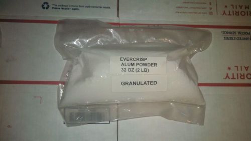 Alum Powder granulated 2 pounds food grade